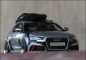 Preview: 1:18 Audi RS6 Show Camouflage New Design Roof Top + BBS Echt Alufelgen